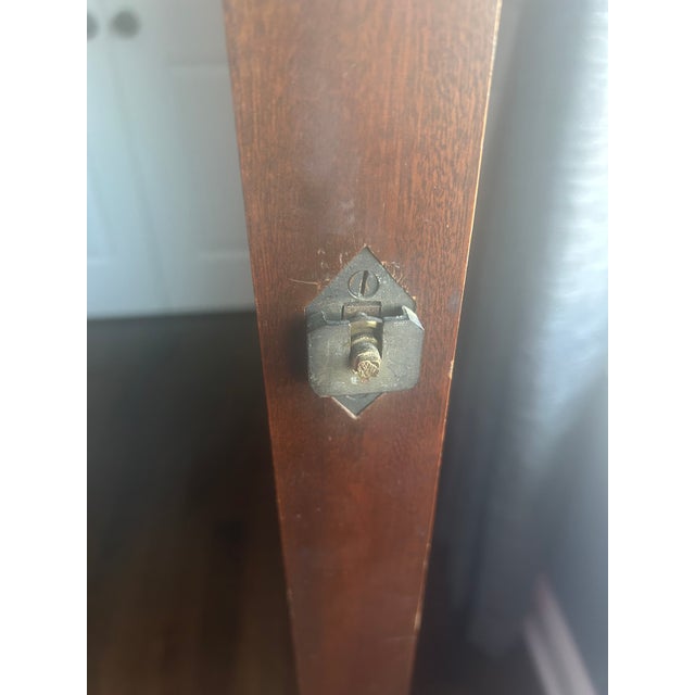 Late 19th Century Antique Wooden Cheval Floor Mirror Frame With Mirror ( Requires Assembly) For Sale - Image 18 of 18