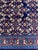 Blue 1980s Old Persian Hamadan Area Rug 2x2 For Sale - Image 8 of 9