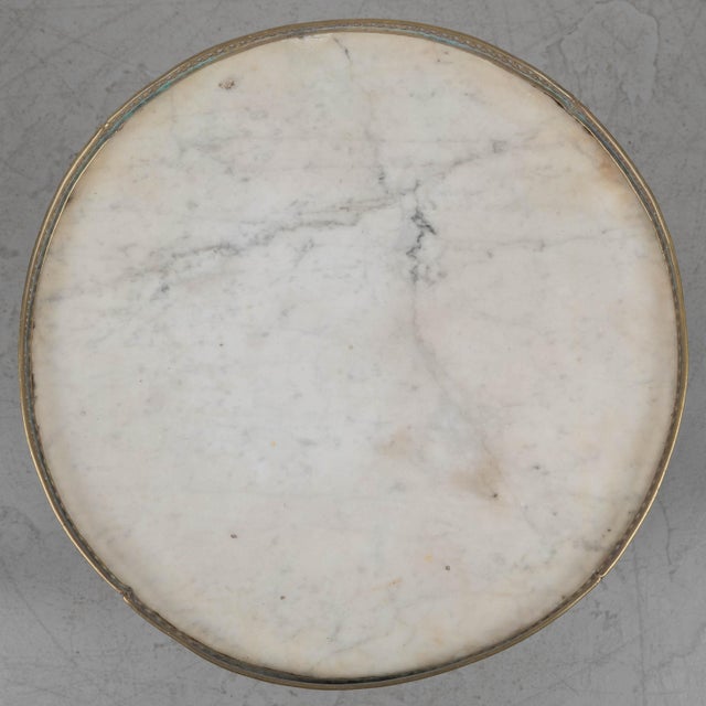 Brown 19th Century Louis XVI Style Accent Table For Sale - Image 8 of 11