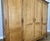 Brown Vintage French Louis XVI Style Wardrobe in Oak For Sale - Image 8 of 12
