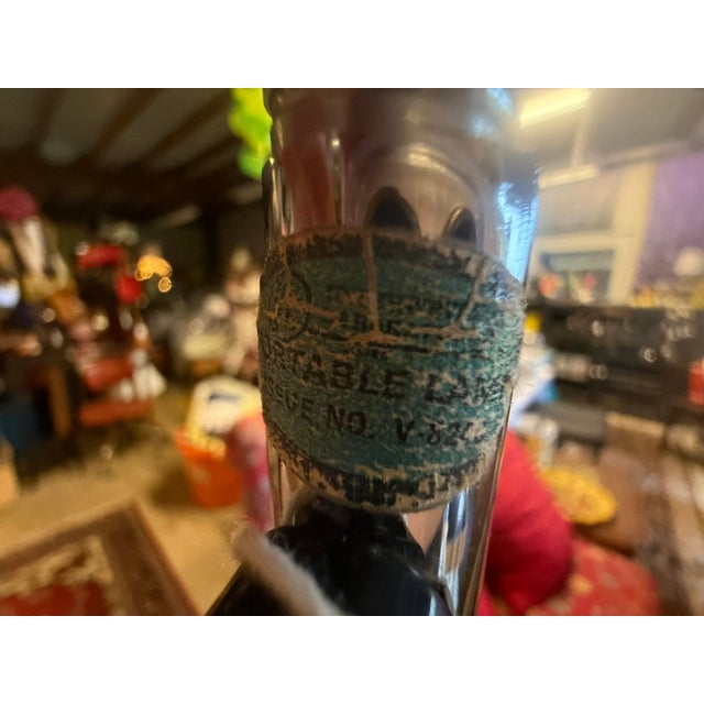 Underwriters Laboratories Vintage Industrial Medical Floor Lamp For Sale - Image 4 of 6