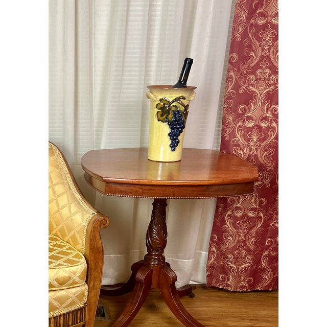 Antique French Majolica Grape Wine Chiller, C. 1900 For Sale - Image 10 of 11