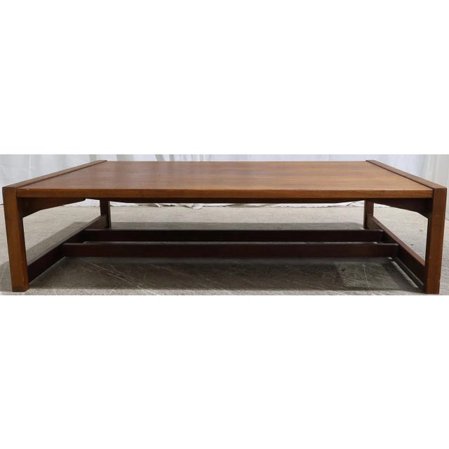 Mid-Century Modern Mid 20th Century Jens Risom Large Coffee Table For Sale - Image 3 of 9