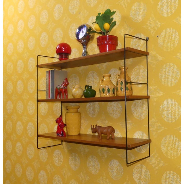 An absolute classic! simple, swedish design design classic this shelf is a german reproduction under the label "holz und...