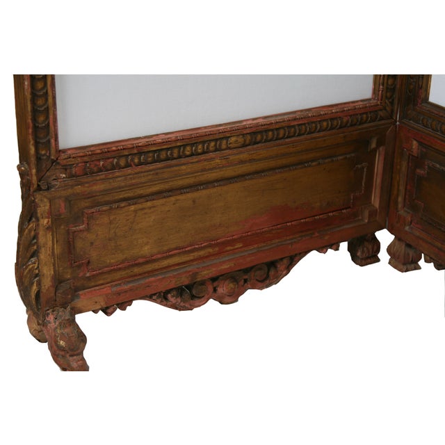 Antique French Screen Circa 1880 For Sale - Image 9 of 10