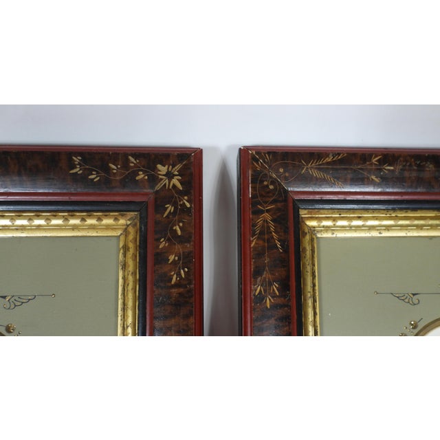 Victorian 19th Century Victorian Ornate Carve and Gilt Wood Picture Frames - A Pair For Sale - Image 3 of 9