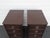 Brown Kindel Tall and Narrow Mahogany Nightstands End Bedside Tables a Pair 6443 For Sale - Image 8 of 17
