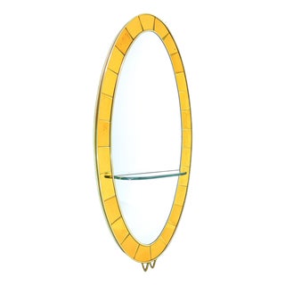Floor Mirror from Cristal Art, 1960s For Sale