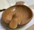 Such a sweet piece of traditional Swedish folk art a nice sized bowl with a sweet duck head on one side and lovely chip...