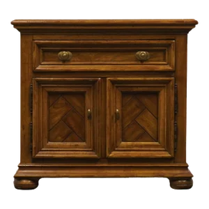 Drexel Heritage Chartwell Collection Rustic European 26" Cabinet Nightstand 114-630