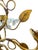 Maison Baguès Style Sconces Pair Antique French Gilt Brass Crystal Floral Decor For Sale - Image 11 of 13