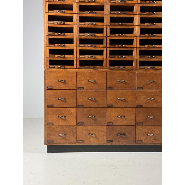 Vintage Haberdashery Cabinet in Wood For Sale - Image 17 of 18