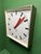 1970s Large Czech Industrial Square Factory Clock from Pragotron, 1970s For Sale - Image 5 of 9