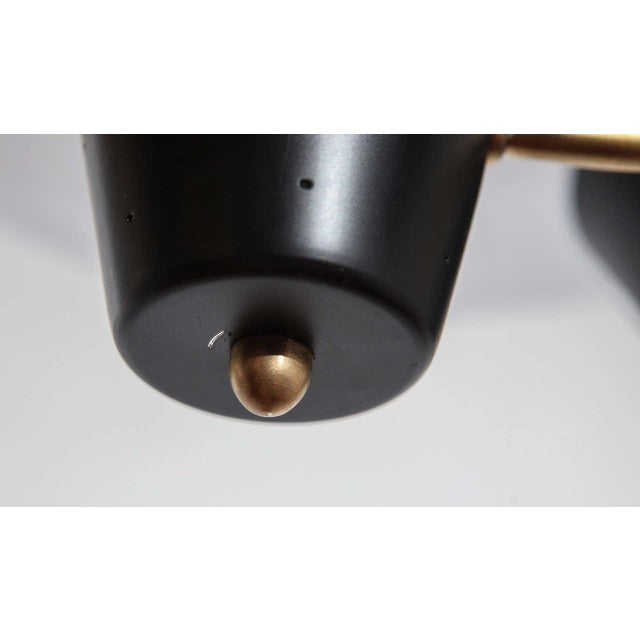 1950s Mid-Century Painted Pendant by Lightolier For Sale - Image 9 of 10