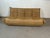 Camel Leather Togo Sofa Set by Michel Ducaroy for Ligne Roset, Set of 5 For Sale - Image 10 of 12