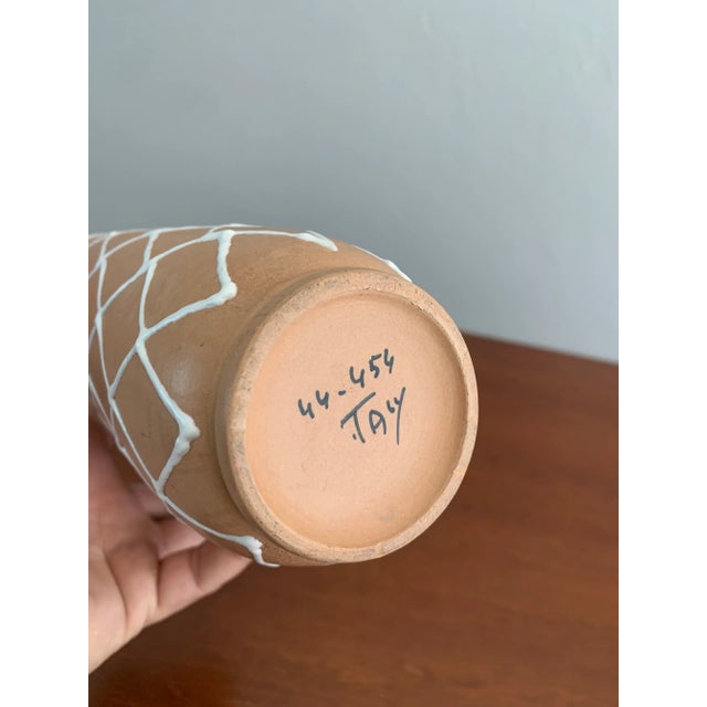 Ceramic Italian Mid Century Modern Ceramic Vase by Alvino Bagni For Sale - Image 7 of 8