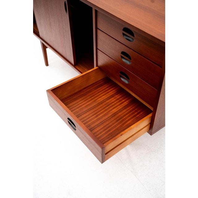 Scandinavian Sideboard in Teak, 1960s For Sale - Image 6 of 18