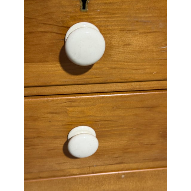 Antique Pine Two Over Three Drawers - Chest of Drawers From England For Sale - Image 10 of 18