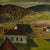 Mid 20th Century "Peach Orchard in the Valley" Landscape Oil Painting by Charles Harsanyi, Framed For Sale - Image 10 of 13