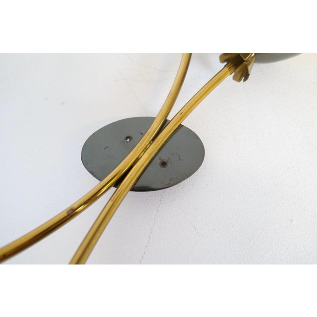 Mid-Century Brass and Opaline Wall Lamps from ASEA, Sweden, 1950s, Set of 2 For Sale - Image 15 of 16