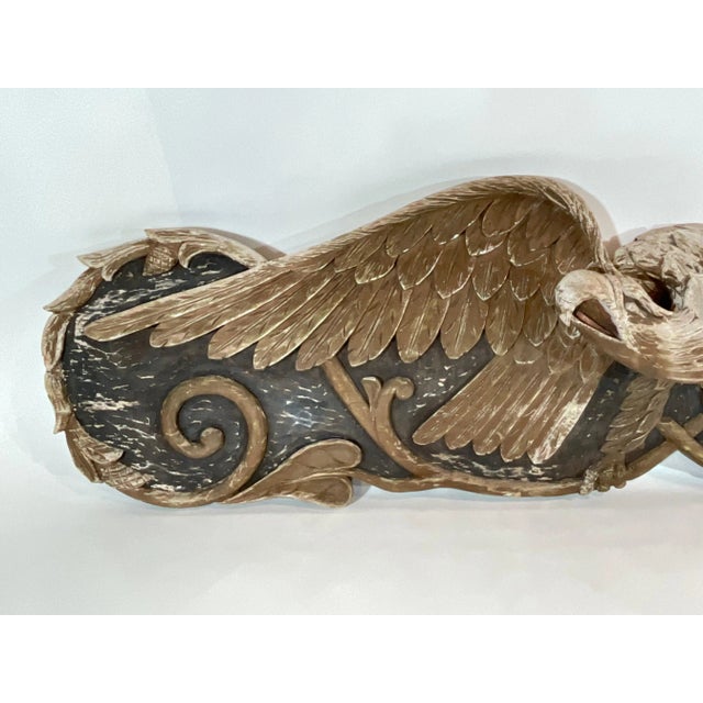 Six Foot Carved Eagle Stern Board For Sale In Boston - Image 6 of 10