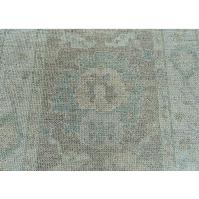 Early 21st Century Turkish Oushak Rug 2'6" x 10'1" #19416 For Sale - Image 5 of 8