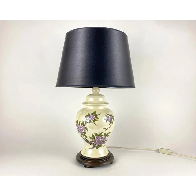 Mid-Century Modern Vintage Ceramic Table Lamp by Louis Drimmer, 1970s For Sale - Image 3 of 8