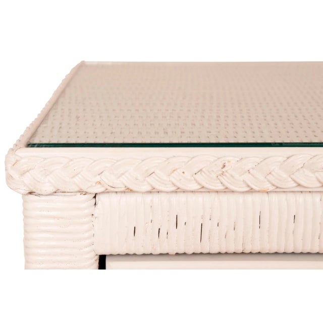 Henry Link Henry Link Wicker Chest of Drawers For Sale - Image 4 of 8