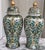 Blue Mid-Century Aegean Blue & Green Chinoiserie Ginger Jars - A Pair For Sale - Image 8 of 16