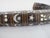 Crescent Moon & Star Inlaid Wood Mother of Pearl Cane Walking Stick For Sale - Image 10 of 12