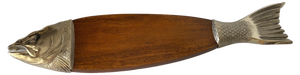 20th Century French Brown Wooden Cutting Board