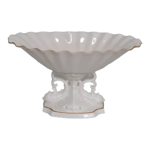 Lenox Aquarius Collection Dolphin Footed Centerpiece Bowl