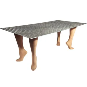 1980s Pop Art "Footsie" Coffee Table