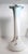 Eggshell Lovely Tall Vintage Hand-Painted Porcelain Vase For Sale - Image 8 of 18