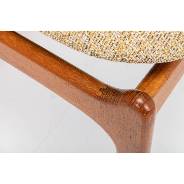 Beige Model 49 Dining Chairs by Erik Buch for Odense Maskinnedkeri, Denmark, 1960s, Set of 10 For Sale - Image 8 of 14