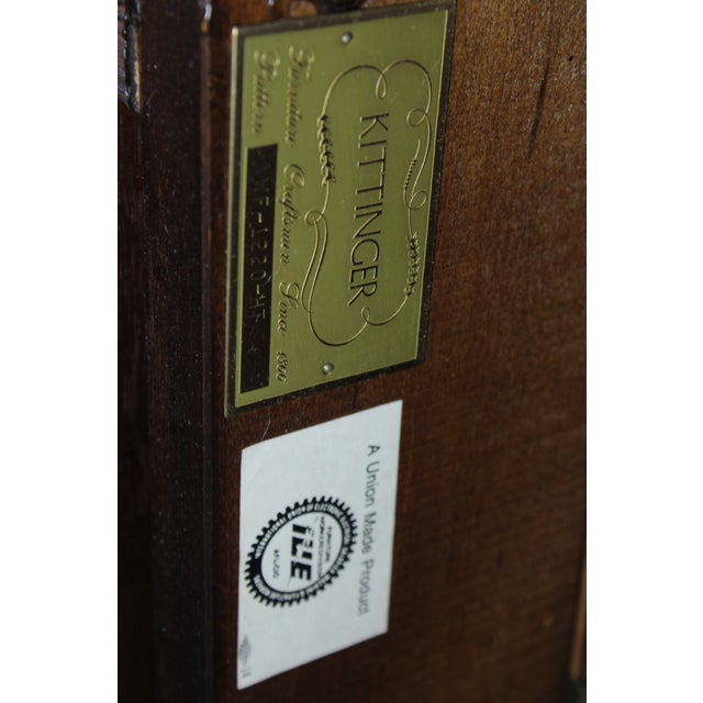 Kittinger Colonial Williamsburg Wf 1220 Mahogany Drop Leaf Side Table For Sale - Image 13 of 14