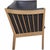 Erik Jørgensen 3.seater sofa, model J149, with a frame of oak and cushions upholstered in brown leather. The sofa is from...