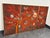 Design Plus Gallery presents an Amos Amit Signed Three-Panel Framed Batik. This signed Circa 1982 textile wall art set...