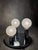Space Age Ceiling Lamp with Three Decorative Glass Bulbs, 1970s For Sale - Image 4 of 9