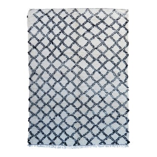 Mid 20th Century Vintage Moroccan Rug - 5'10'' X 8'3'' For Sale