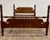 Vintage Full Size Duncan Phyfe Style Traditional Low Poster Bed For Sale - Image 11 of 11
