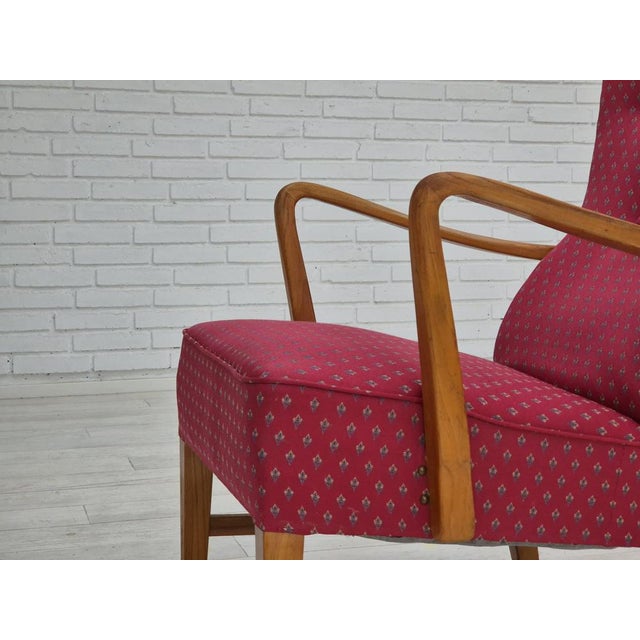 Vintage Scandinavian Chair in Ash, 1970s For Sale - Image 13 of 18