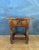 Rustic Spanish Oak Side Table with Drawer, Early 20th Century For Sale - Image 3 of 11