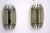 Thick Glass Sconces from Veca, Italy, 1960s, Set of 4 For Sale - Image 11 of 14