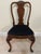 Antique Hand Carved Queen Anne Walnut Chairs - Set of 4 For Sale In West Palm - Image 6 of 18
