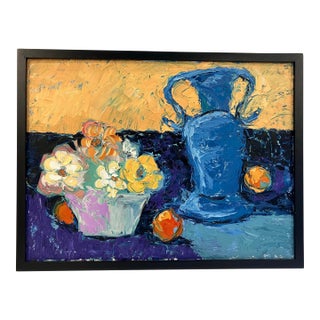 Modern Oil Still Life Painting For Sale