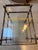Hollywood Regency Vintage Three-Tier Brass and Glass Serving Cart – Hollywood Regency Style For Sale - Image 3 of 6