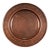 Roycroft Arts & Crafts Hammered Copper Charger Plate or Tray For Sale