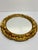 Vintage Italian Carved Gilt Wood Shell Wall Mirror 16" For Sale - Image 4 of 5