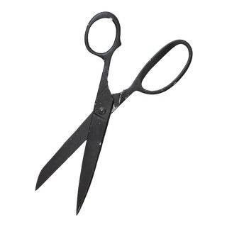 Vintage Metal Oversized Display Scissors For Sale